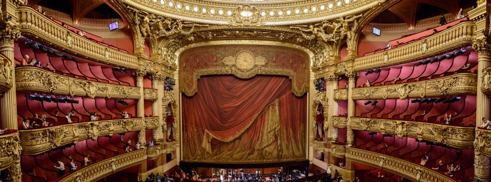 Opera Garnier stage